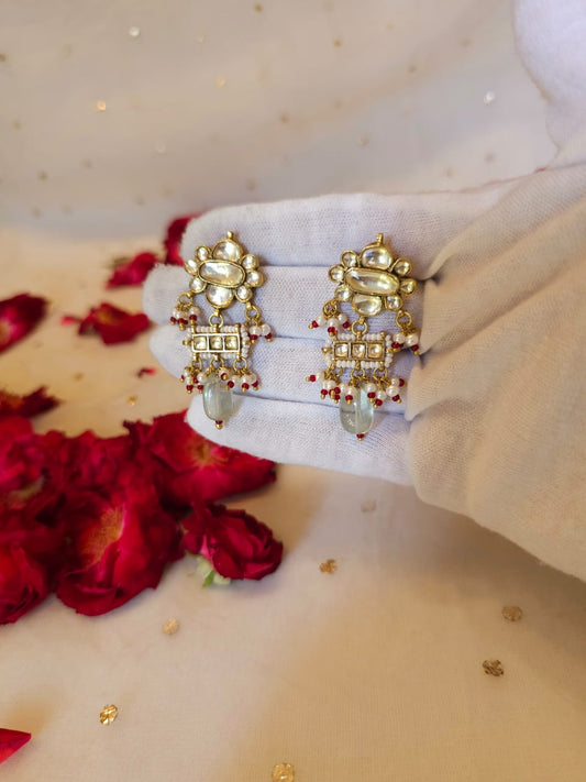 Mint affair earrings