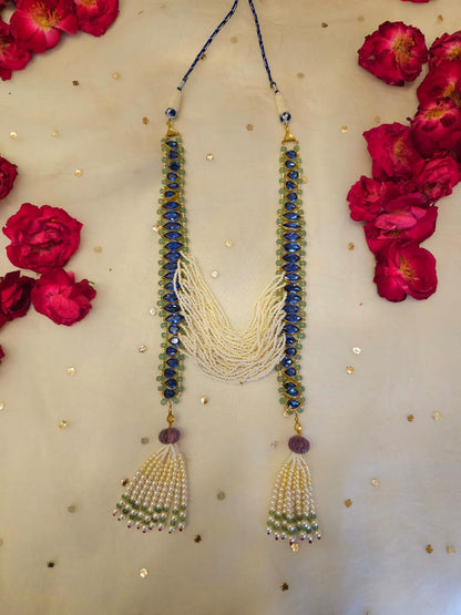 Karunmalli tassel necklace