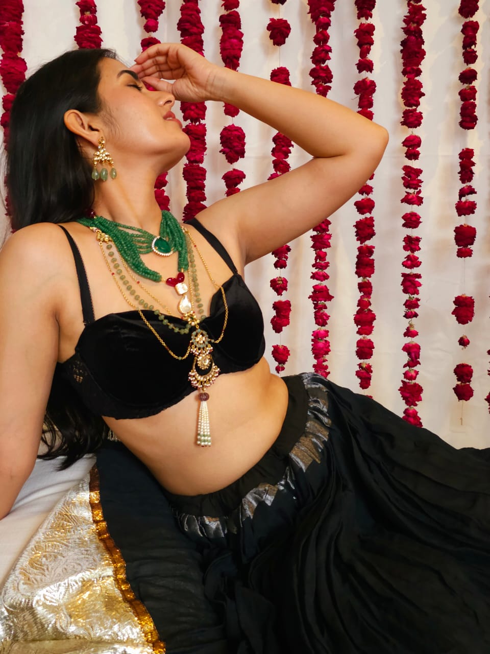 Madhumati tassel necklace