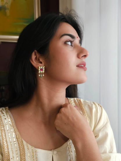 Mradu-rasa square studs