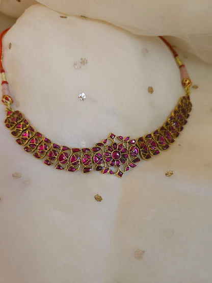 Red regalia necklace