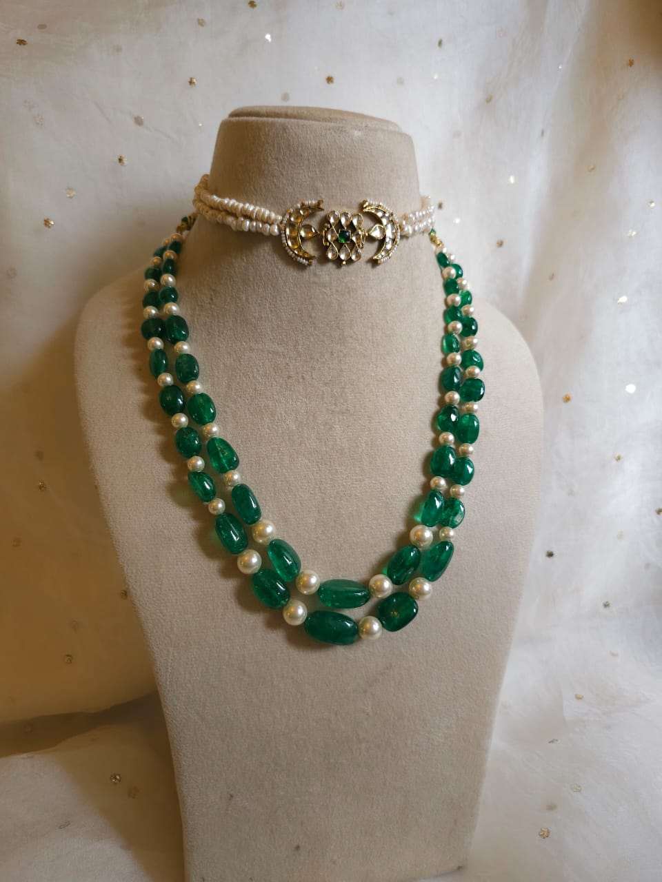 Bijapur choker necklace