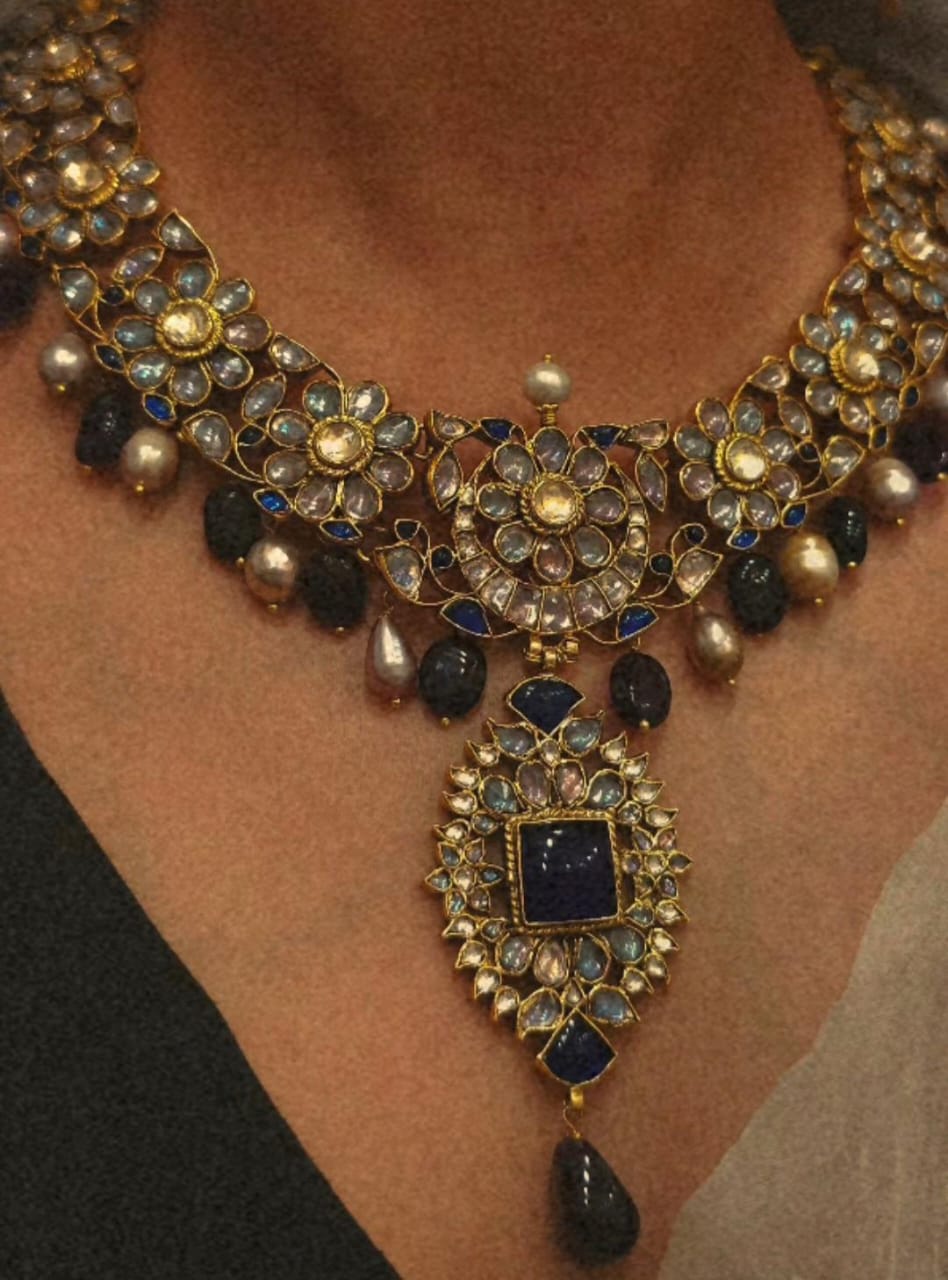 Pop nakshatra amethyst necklace