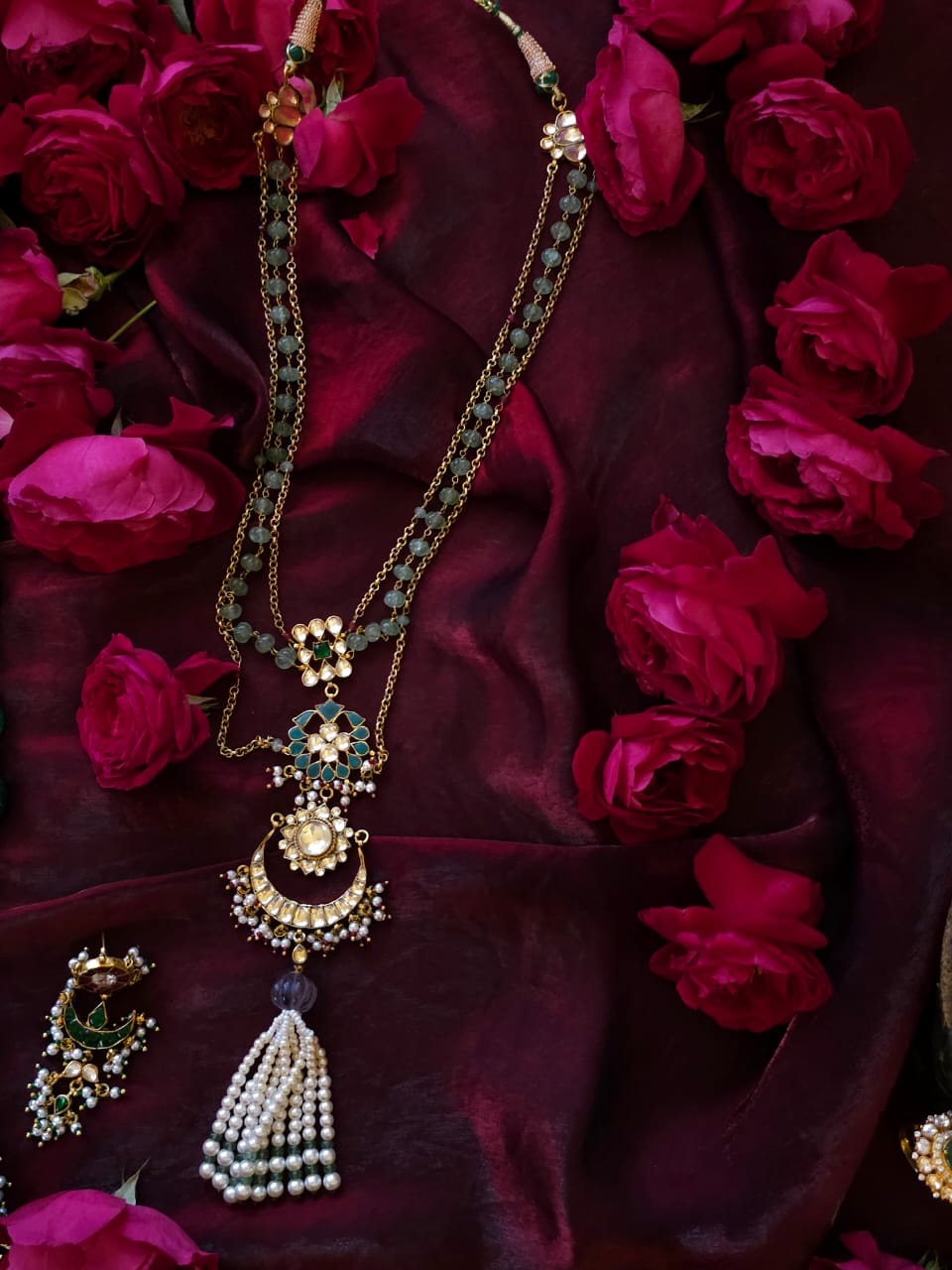 Madhumati tassel necklace
