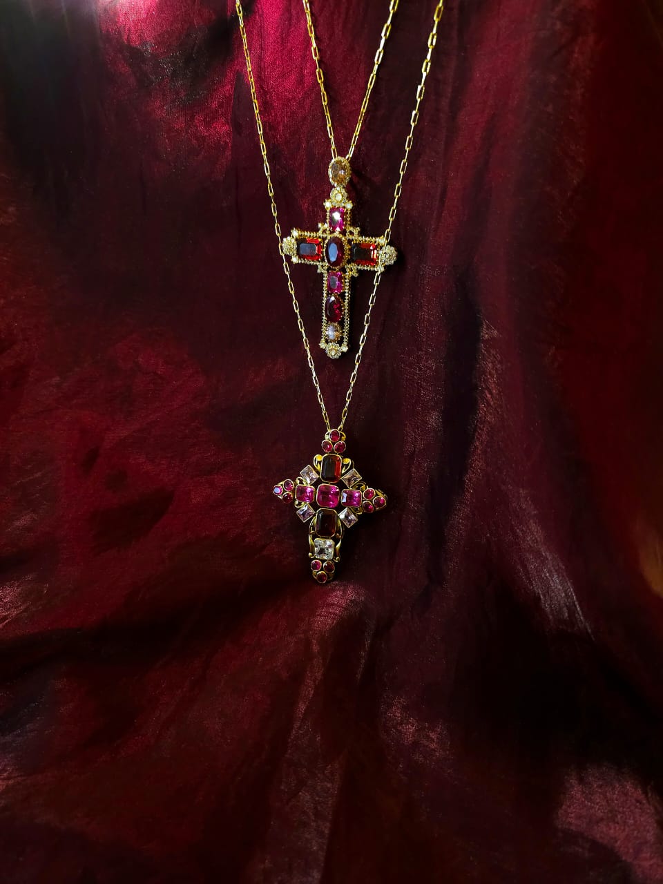 Liberty cross pendant