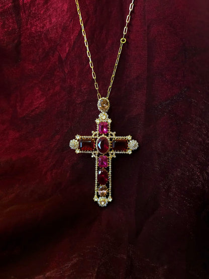 Liberty cross pendant