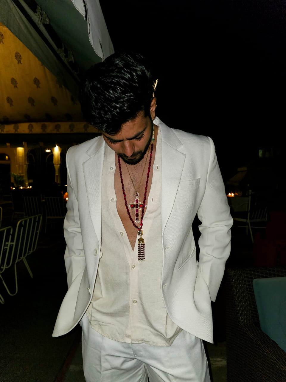 Liberty cross pendant