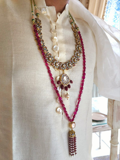 Shy di ruby necklace