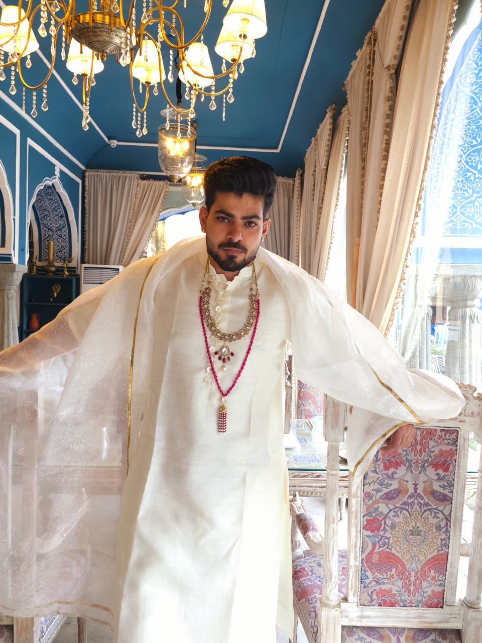 Shy di ruby necklace