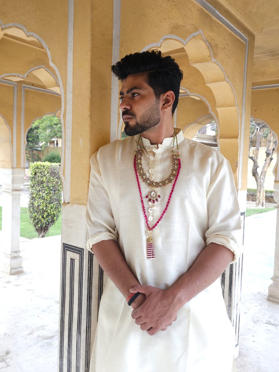 Shy di ruby necklace