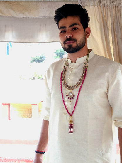 Shy di ruby necklace