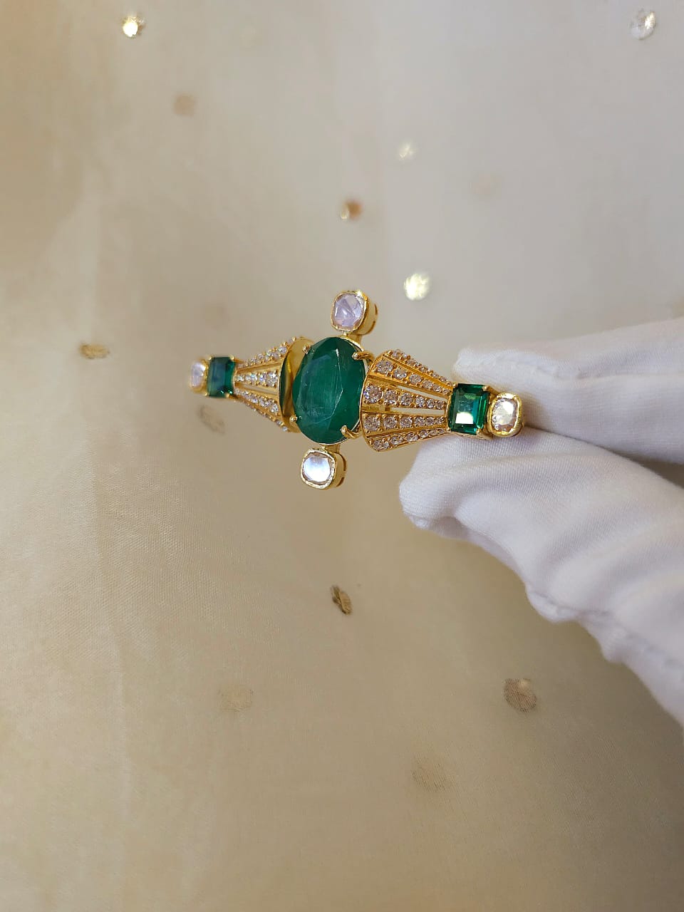 Adolfo silver brooch