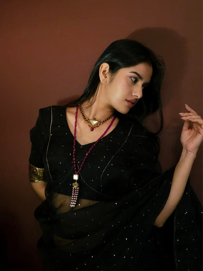 Shiraz tassel necklace