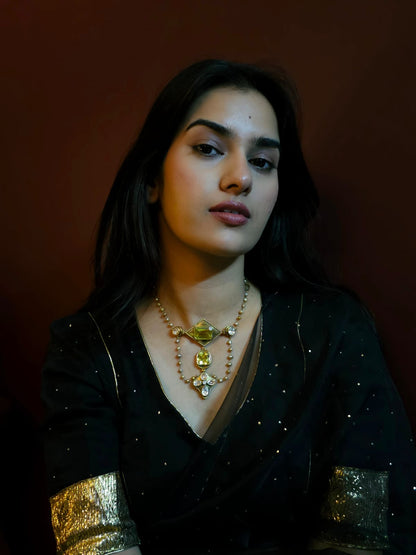 Carlton silver necklace