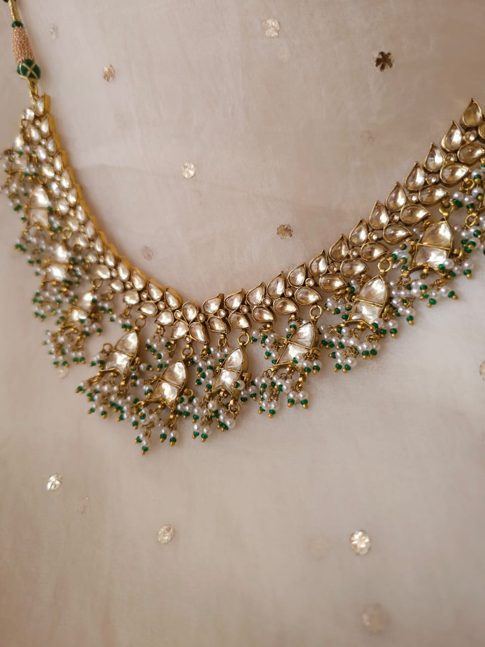 Surmai shafri necklace