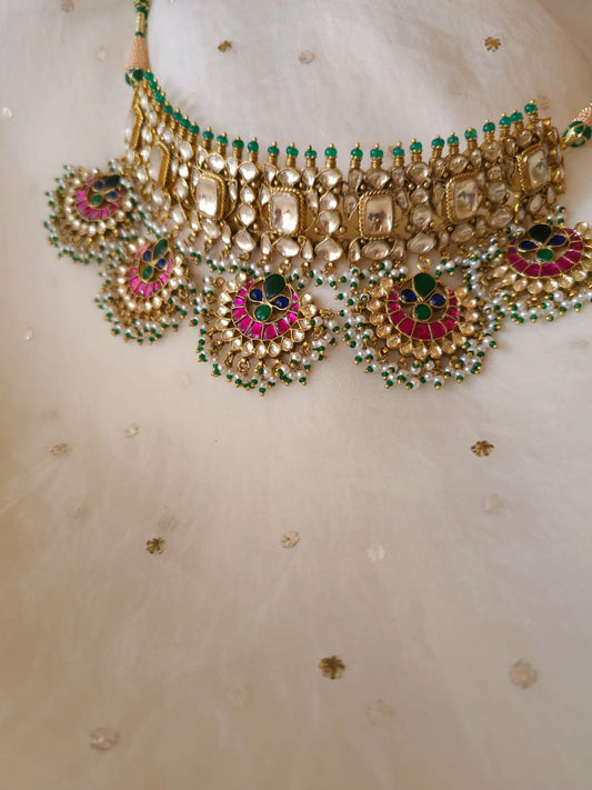 Vasant gangaur queen necklace