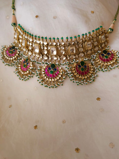 Vasant gangaur queen necklace