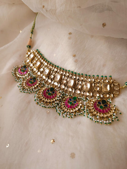 Vasant gangaur queen necklace