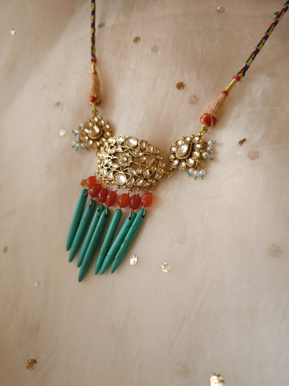 Titi turquoise necklace