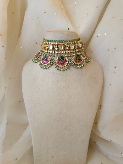 Vasant gangaur queen necklace