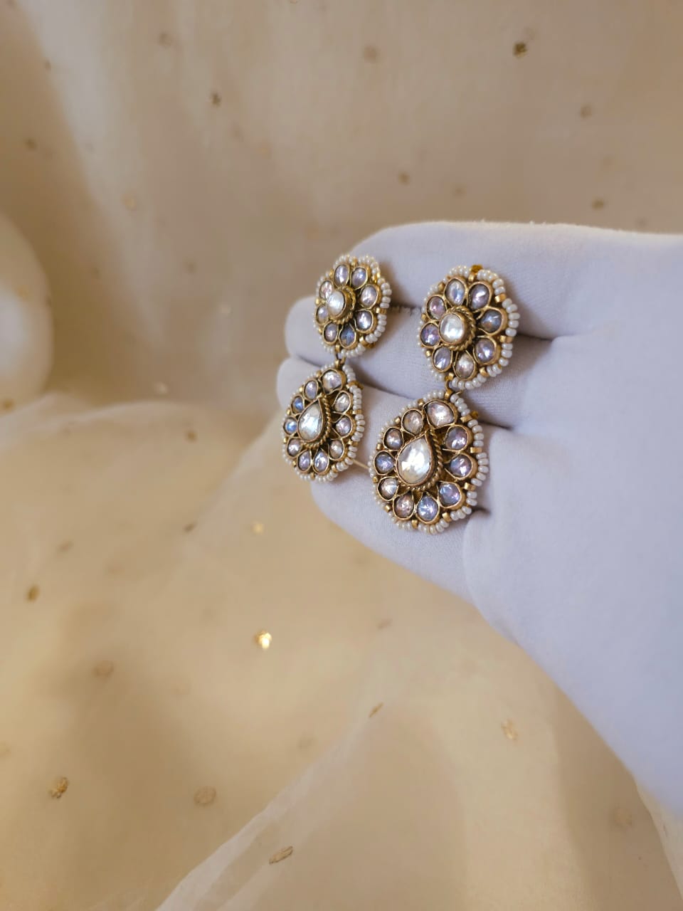 Shy Di queen earrings