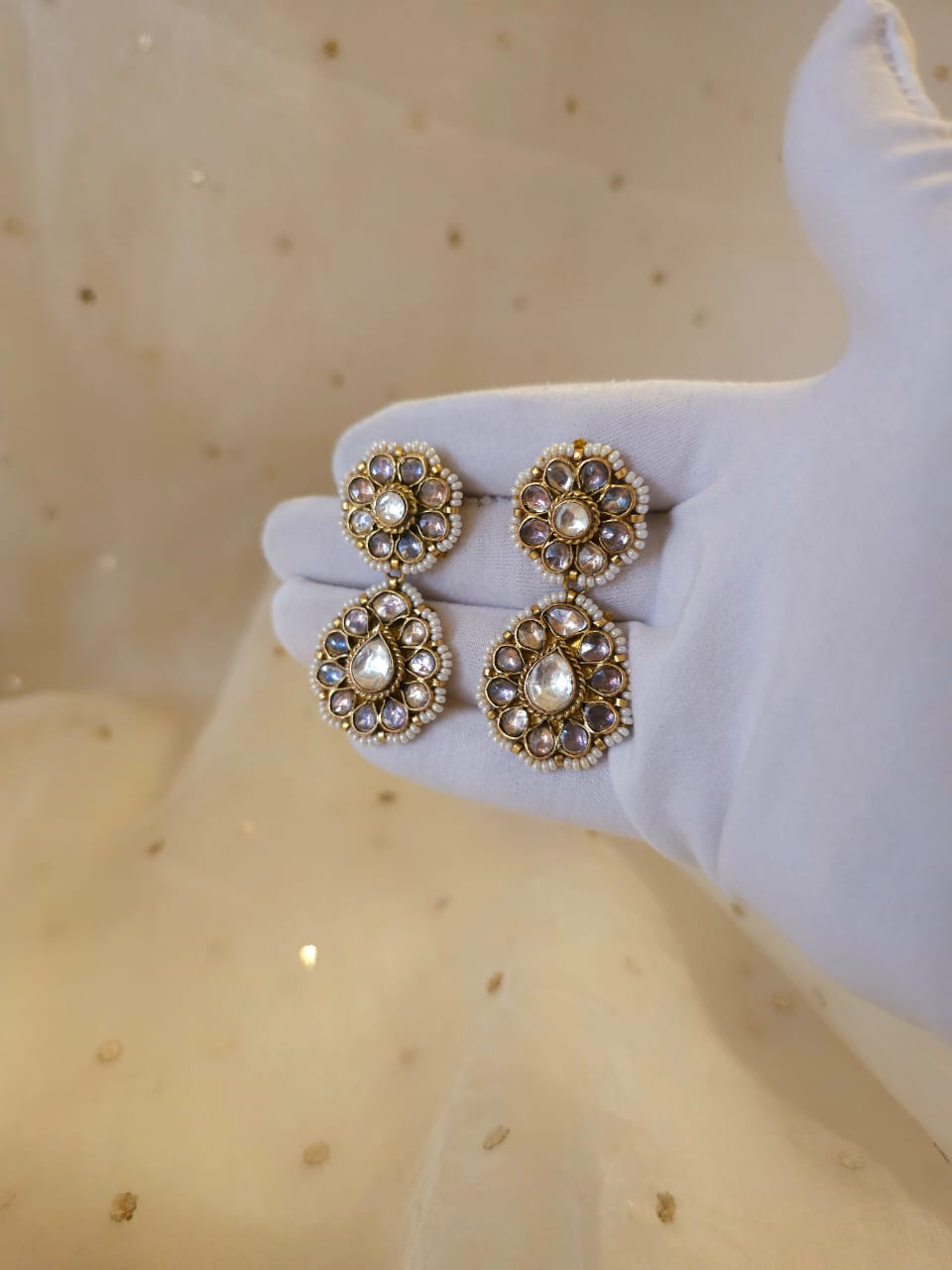 Shy Di queen earrings