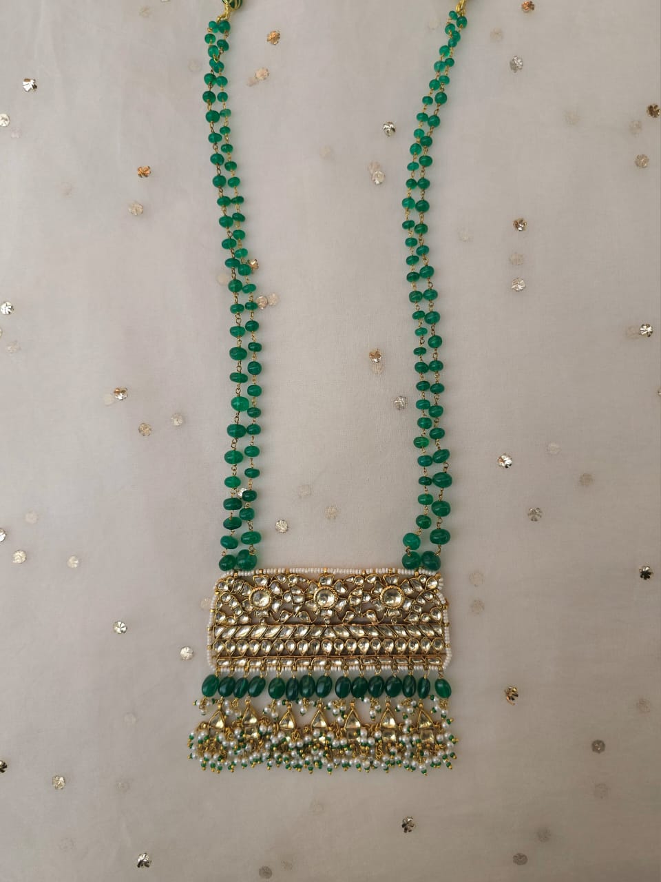 Kanchanmala onyx necklace