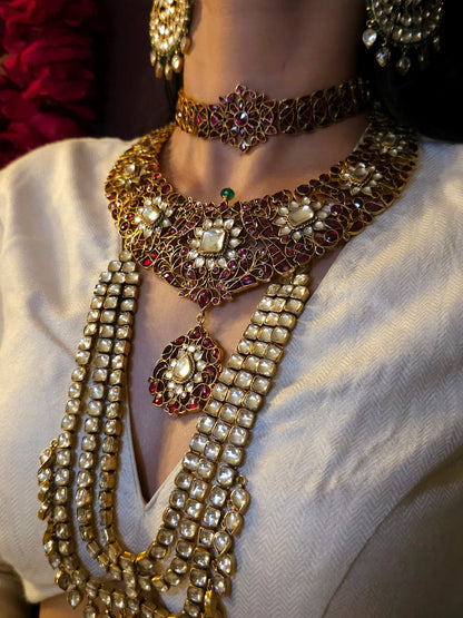 Red regalia necklace