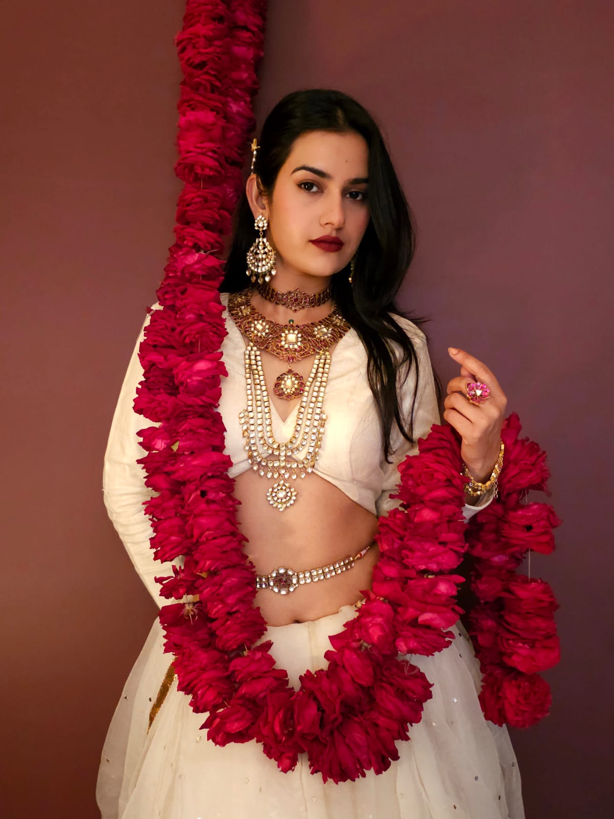 Tilottama silver necklace