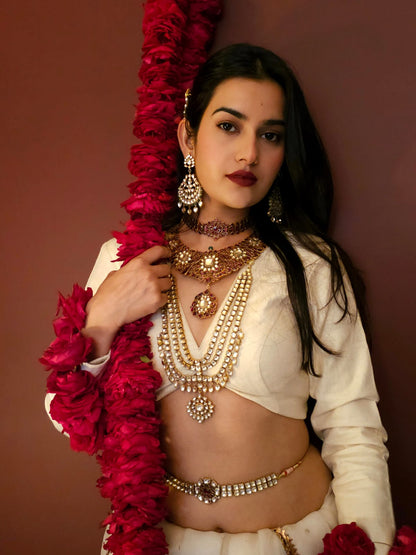 Tilottama chandbali earrings