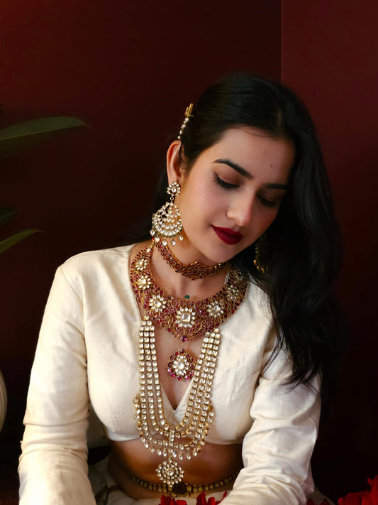 Tilottama silver necklace