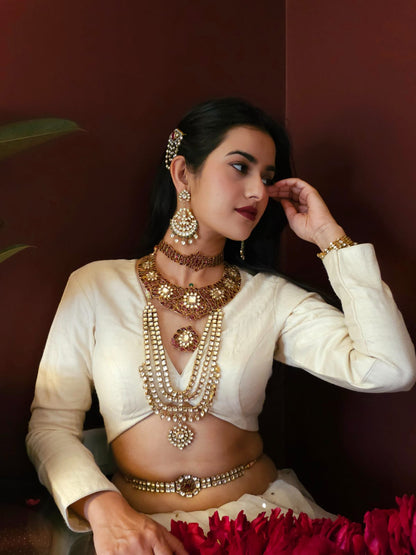 Tilottama silver necklace