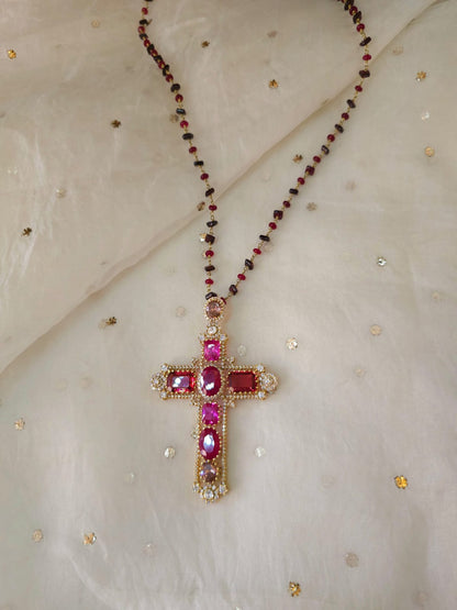 Liberty cross pendant