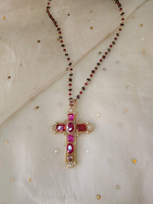 Liberty cross pendant