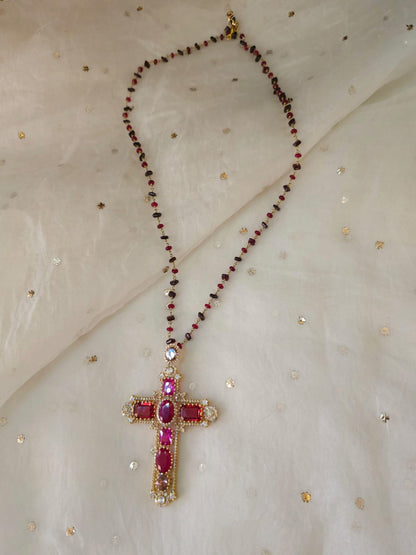 Liberty cross pendant