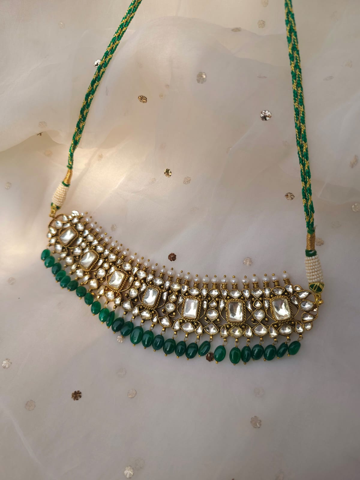 The galta gate onyx necklace