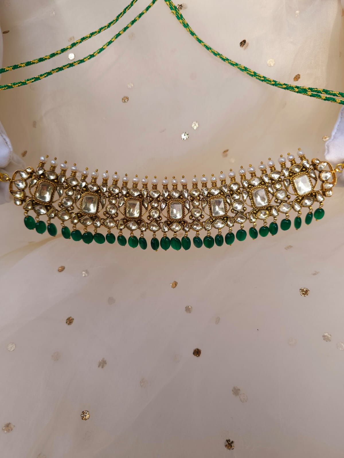 The galta gate onyx necklace