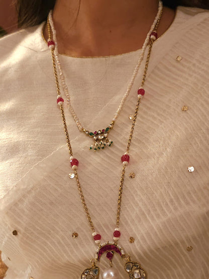 Bijapur pearl chain necklace
