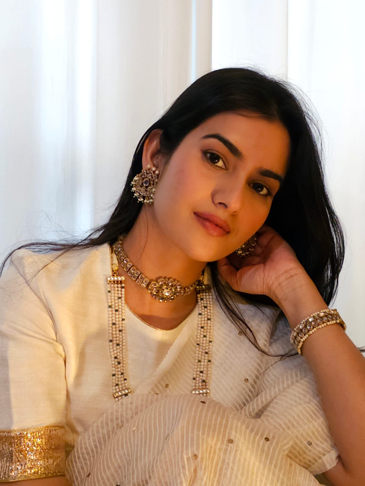 Pepper queen chand studs