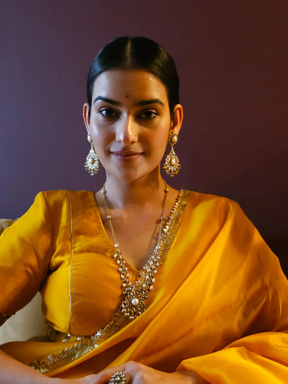 Sandhya jhanki pearl earrings