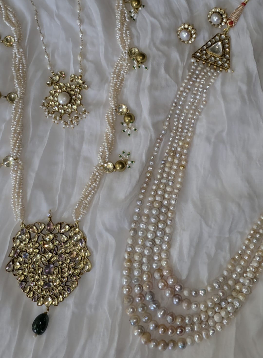 Maharaja unisex pearl necklace