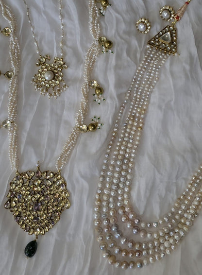 Maharaja unisex pearl necklace