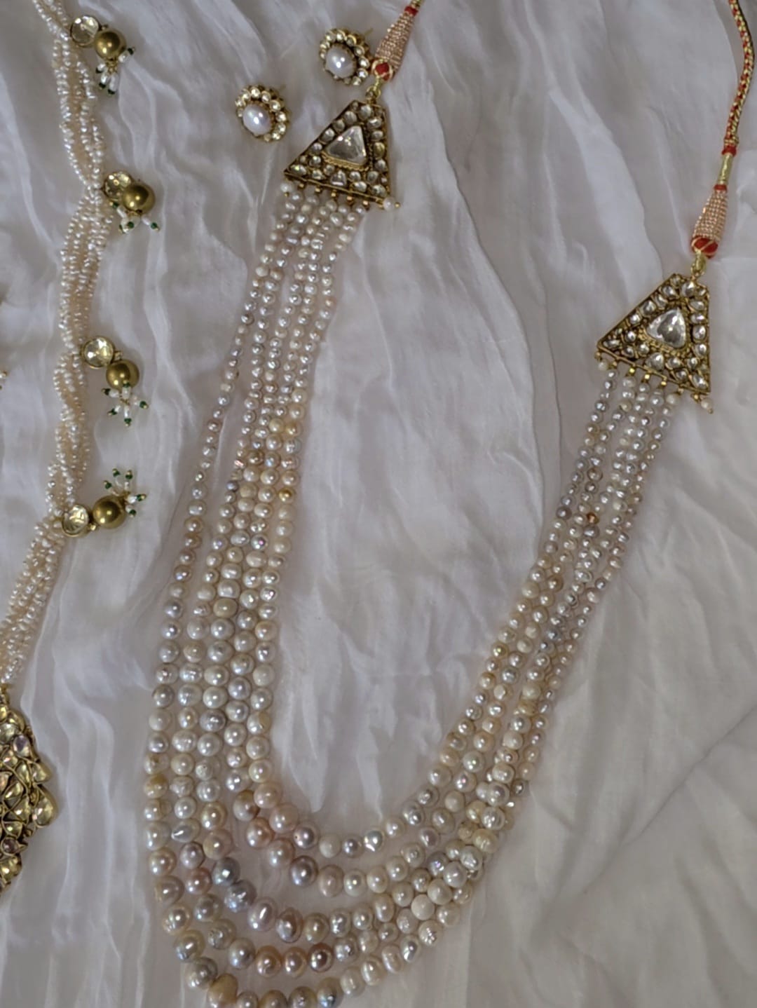 Maharaja unisex pearl necklace