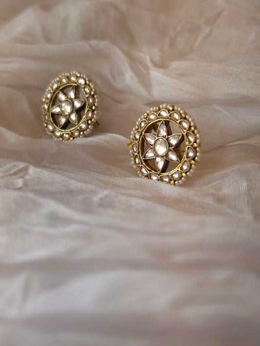 Suraj tal flower studs