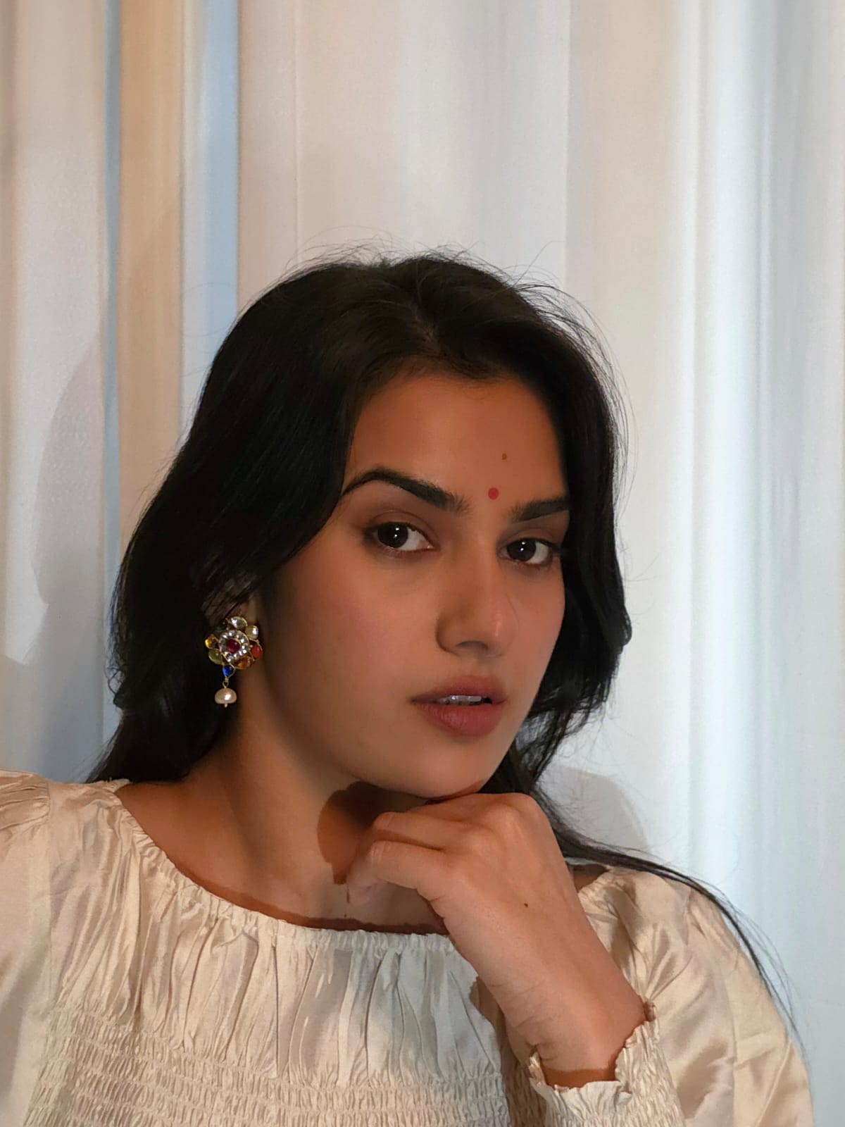Navgraha pearl studs