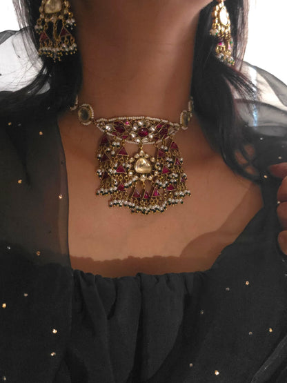 Gauri tandava necklace set