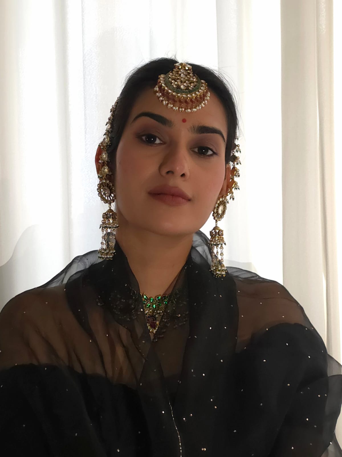 Mangala jhanki jhumkas