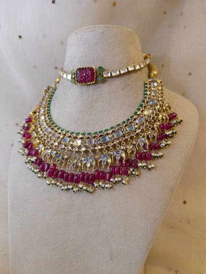 Ruh-kashmir empress necklace