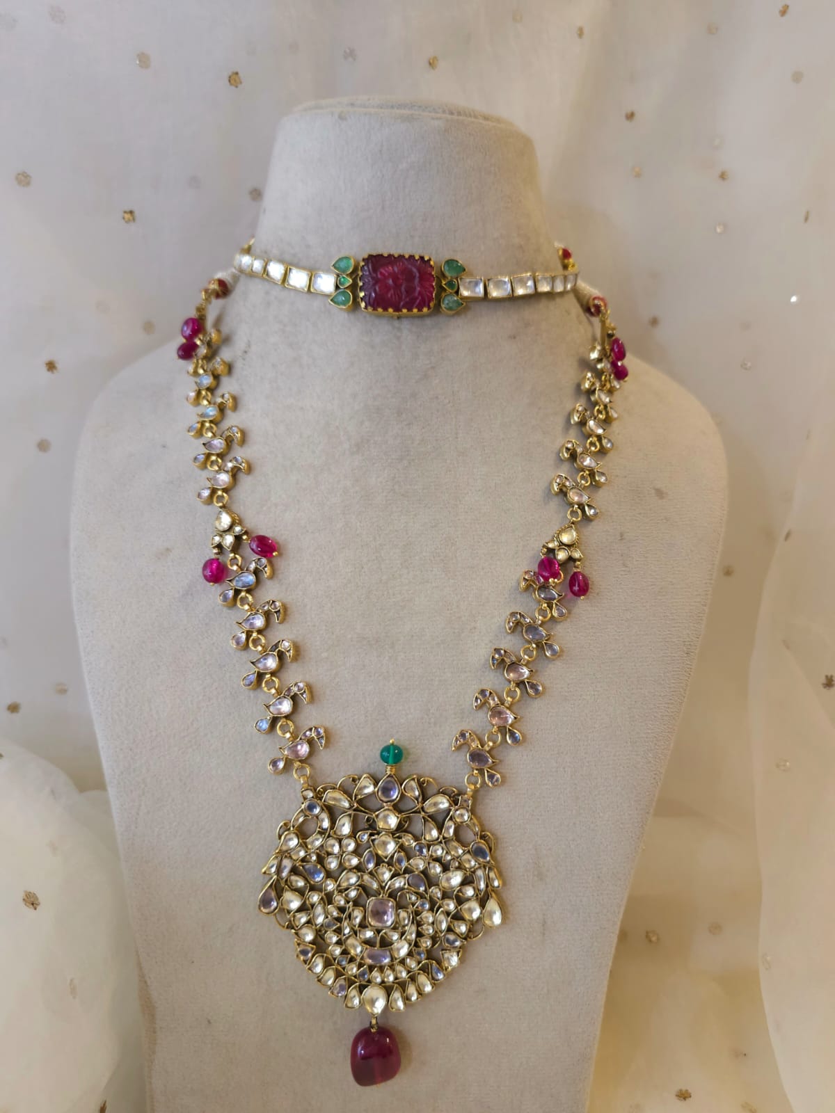 Ruh-kashmir pendant necklace