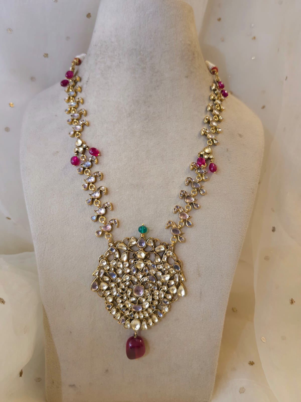 Ruh-kashmir pendant necklace